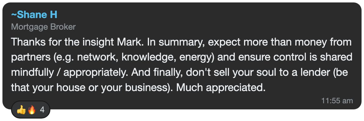 WhatsApp member feedback 6